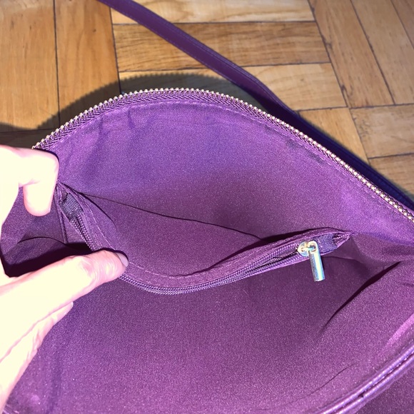 NWOT leather woven convertible bag/clutch - Picture 11 of 16